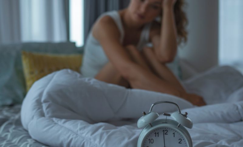 睡眠不足